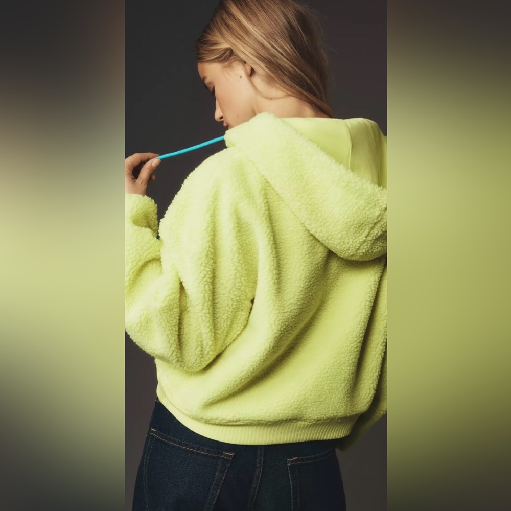 Anthropologie | Porridge | Quinn Sherpa Fleece Hoodie